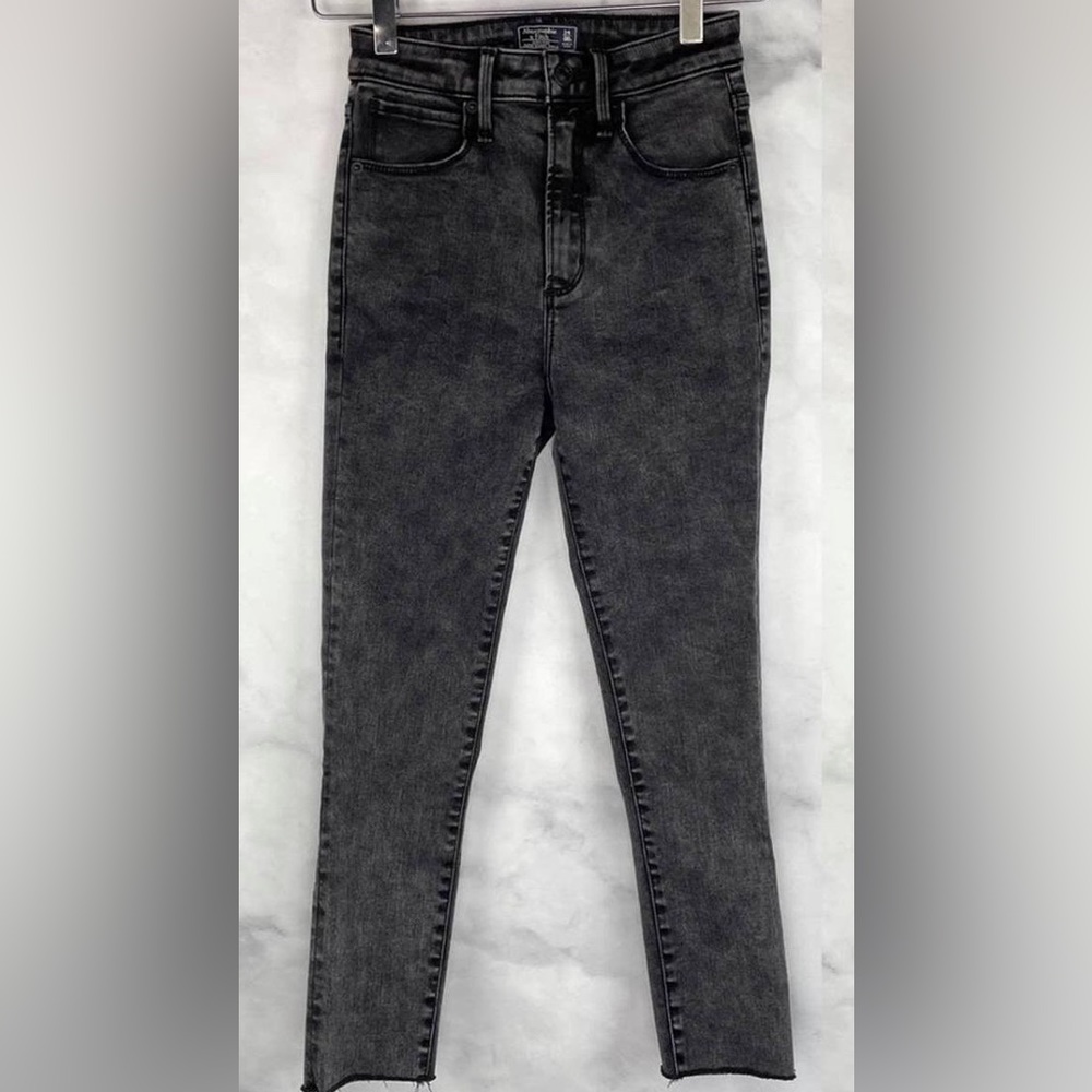 Abercrombie high rise super skinny ankle 27 4s